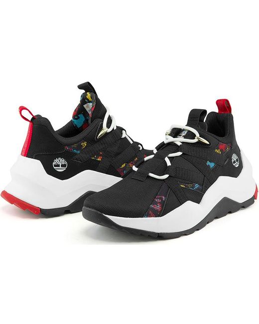 Timberland Black Madbury Wide Fit Ox Sneakers Nubuck' for men