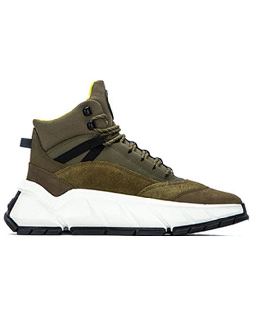 Timberland Green Turbo Hiking Boots Nubuck' for men