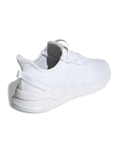 Adidas White U_Path Run Shoes for men