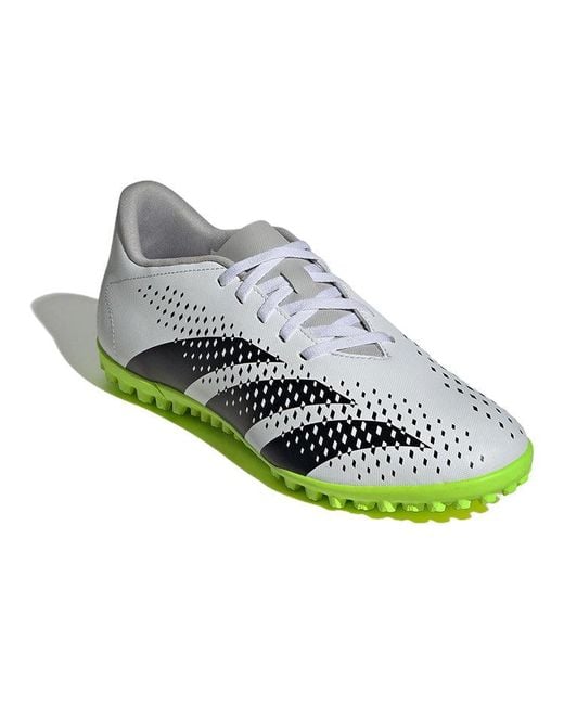 Adidas White Predator Accuracy.4 Tf Solar' for men