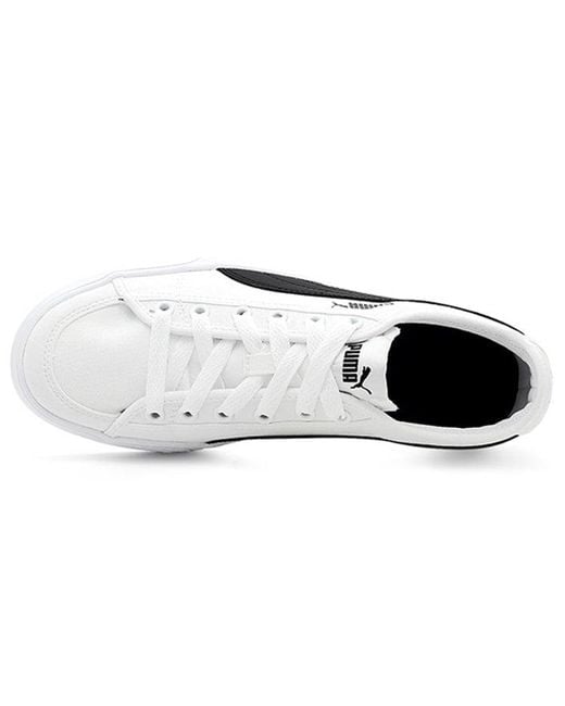 PUMA White Smash V2 Vulc Cv for men