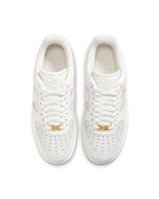 Nike White (Wmns) Air Force 1 '07 'Chenille Swoosh'