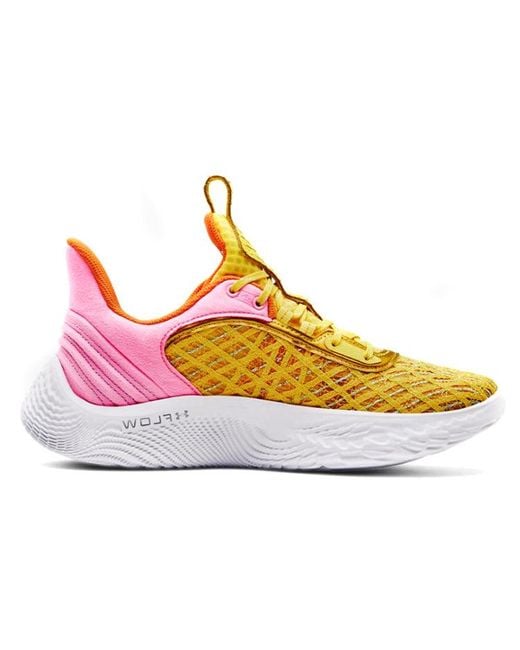 Under Armour Yellow X Sesame Street Curry 9 'Street Pack for men