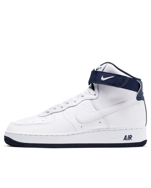 Nike Blue Air Force 1 High White Regency Purple