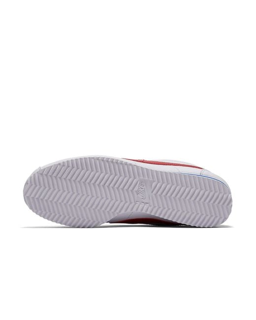 Nike White (Wmns) Classic Cortez Leather