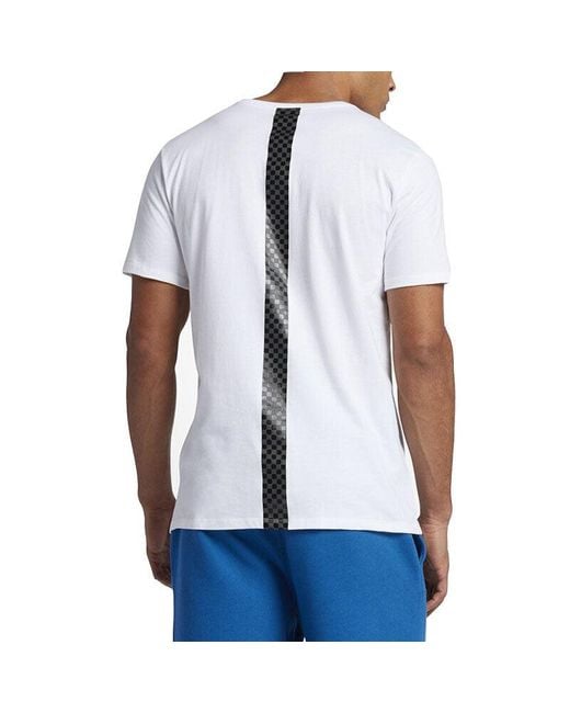 Nike Blue Printing Sports Short Sleeve for men
