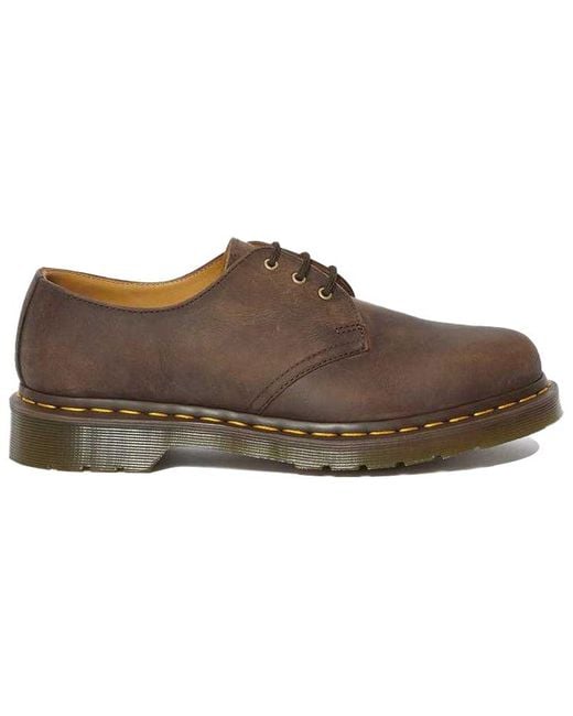 Dr. Martens Brown 1461 Crazy Horse for men