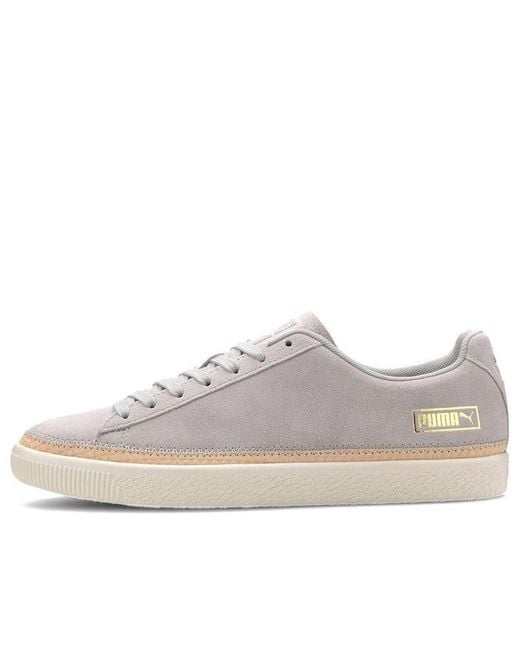 PUMA White Suede Trim Dlx Trainers for men