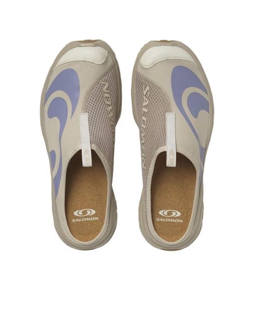 Salomon Gray Rx Slide 3.0 Seasonal 'Rainy Day Oxford Tan Cosmic Sky' for men