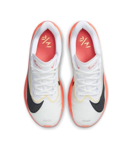 Nike White Zoom Fly 6 Magic Ember' for men