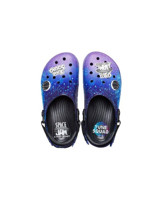 CROCSTM Blue X Space Jam Classic Clogs 'A New Legacy' for men