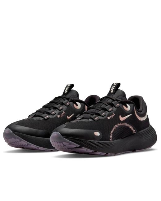 Nike Black (Wmns) React Escape Run Glaze Light Soft'