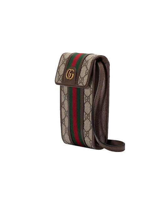 Gucci Natural Ophidia Mini-Sized Single-Shoulder Bag for men
