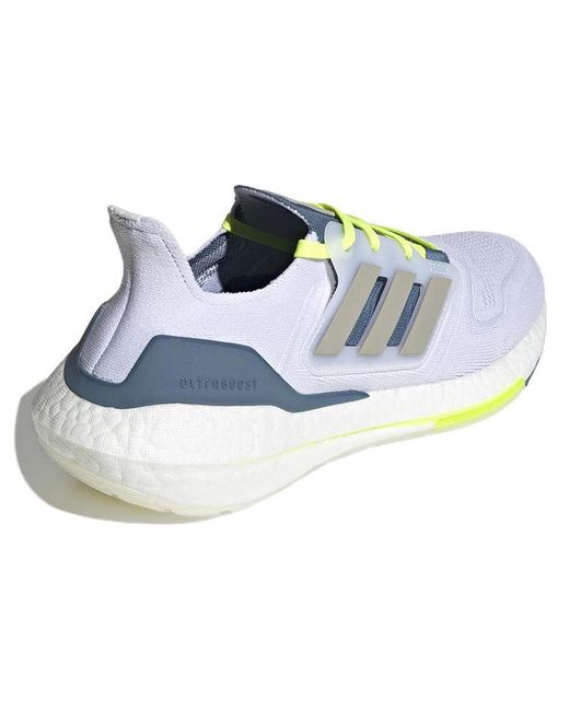 Adidas Blue Ultraboost 22 Metal Linen' for men