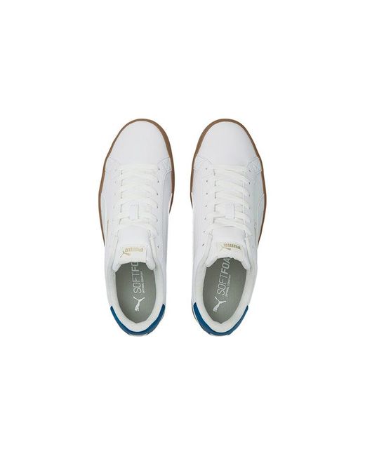 PUMA White Smash Vulc V3 Lo Mykonos Gum' for men