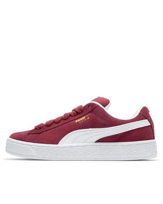 PUMA Red Suede Xl 'Bordeaux' for men