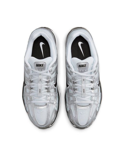 Nike White (Wmns) P-6000 Metallic