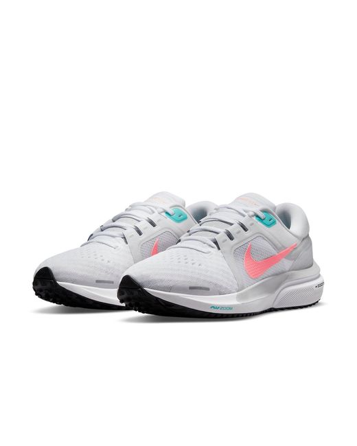 Nike White Vomero 16 Running Trainers Sneakers Fashion Shoes Da7698