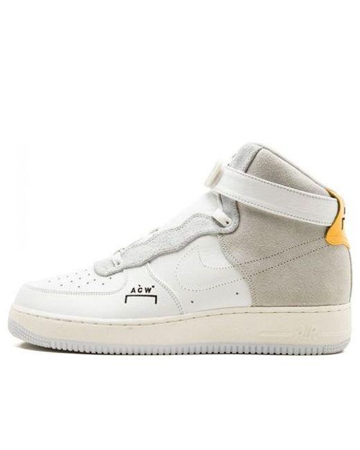 Nike A-cold-wall* X Lab Air Force 1 High White for Men | Lyst