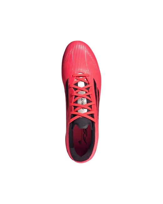 Adidas Red F50 League Firm/Mutli-Ground Boots 'Turbo Aurora' for men