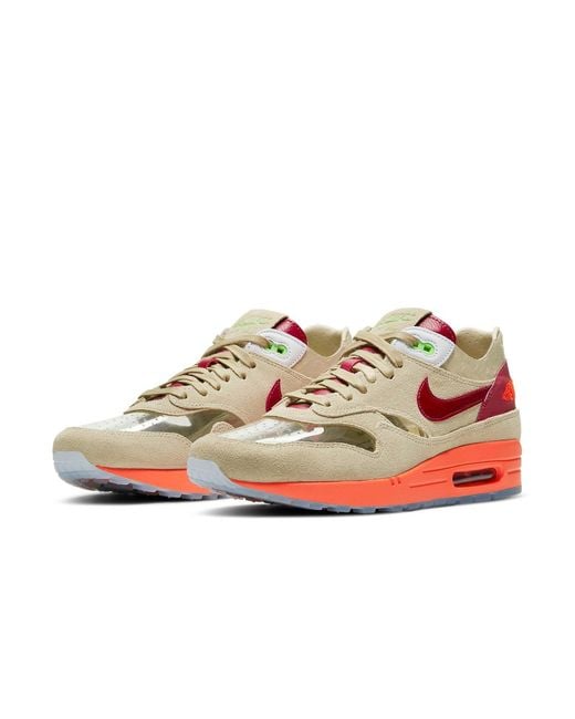 Nike Red X Clot Air Max 1 'Kiss Of Death' 2021 for men