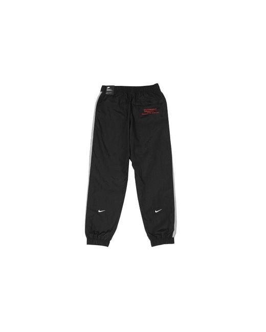 Nike Black Woven Bundle Feet Casual Sports Long Pants for men