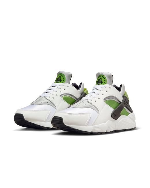 Nike White (Wmns) Air Huarache 'Chlorophyll'