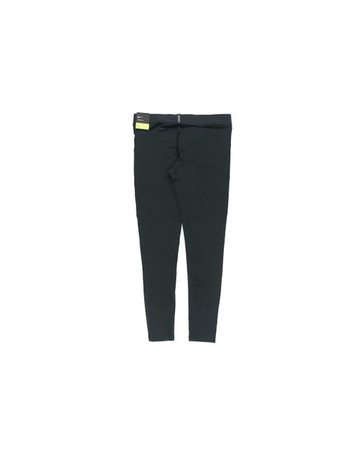 Nike Gray Pro Dri-Fit Sports Training Ribbed Leggings for men
