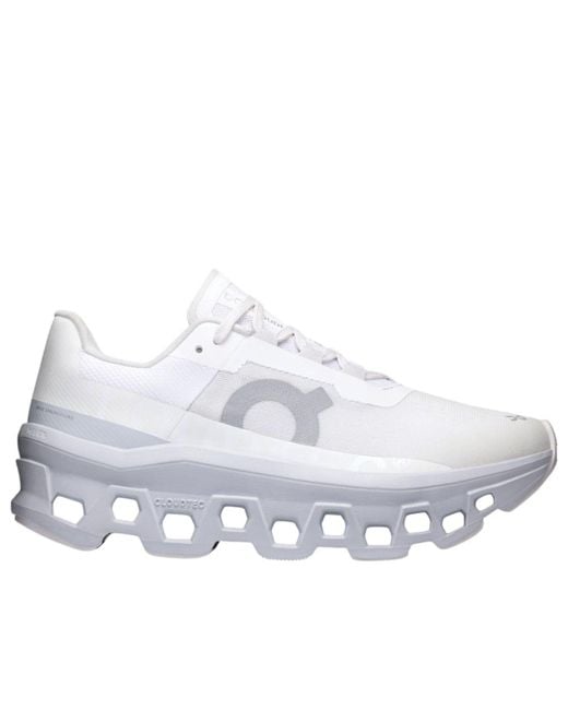 On Shoes White (Wmns) Cloudmonster Glacier'