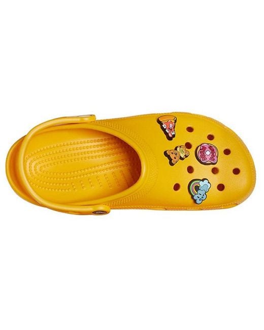 CROCSTM Yellow Justin Bieber X Classic Clog 'Drew' for men