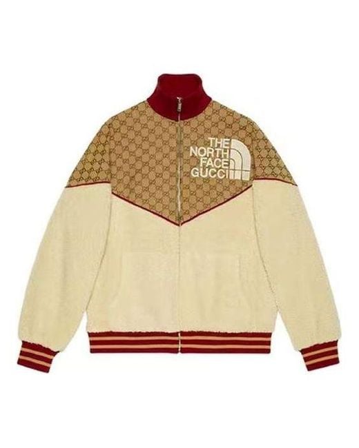 Gucci Natural X The North Face Zip Jacket Ebony' for men