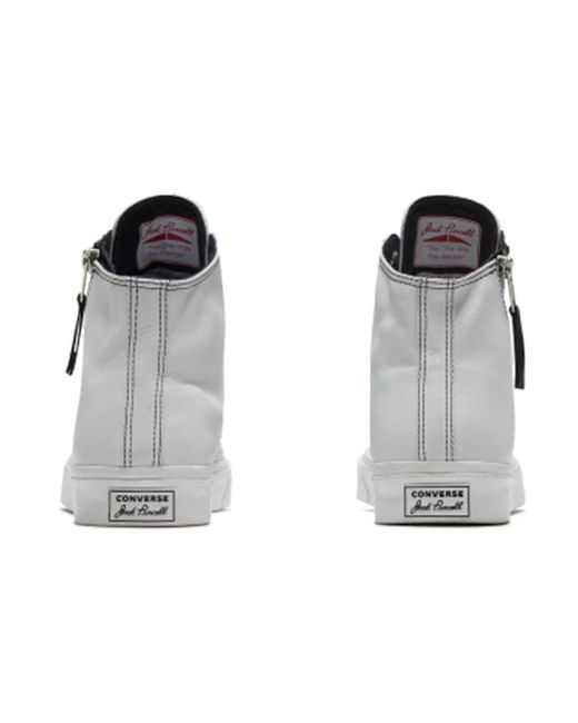 Converse Gray Jack Purcell Zip for men