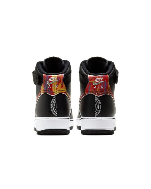 Nike Black Air Force 1 High 'Vintage Mosaic' for men