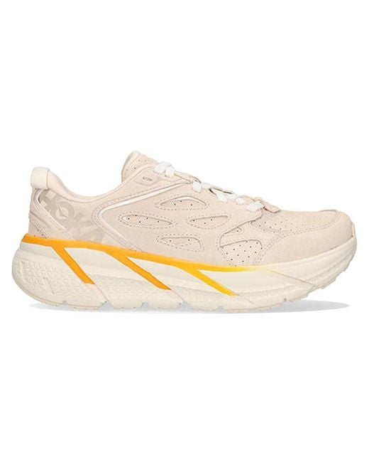 Hoka One One Natural Clifton L Suede 'Short Bread' for men