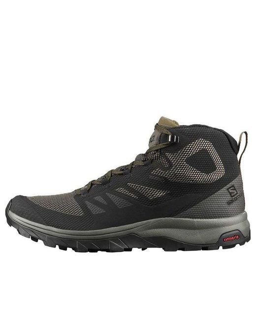 Salomon Black Outline Mid Gore-Tex for men