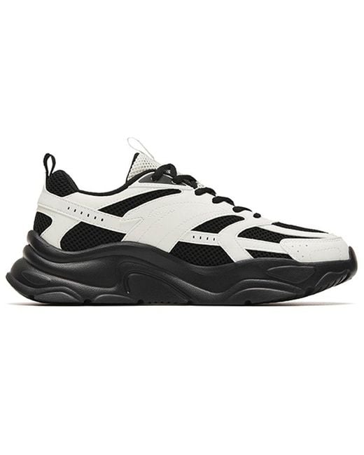 Anta Black (Wmns) Life Series Lightweight Casual Sneakers