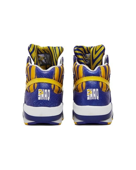 Reebok Blue Shaq Attaq Retro 'Lsu' for men