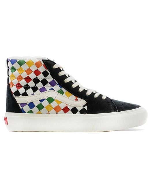 Vans Blue Sk8-Hi Vlt Lx 'Pride' for men
