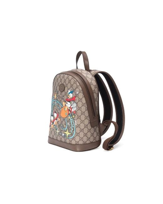 Gucci Gray (Wmns) X Disney Small Donald Duck Backpack 'Gg Supreme'