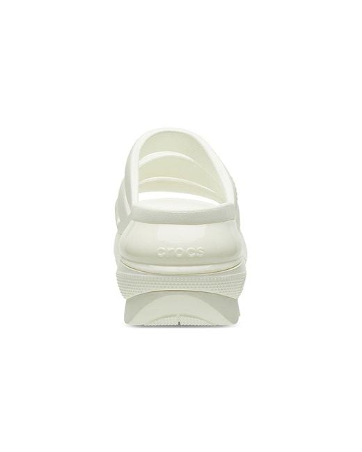 CROCSTM White Mega Crush Triple Strap 'Chalk' for men