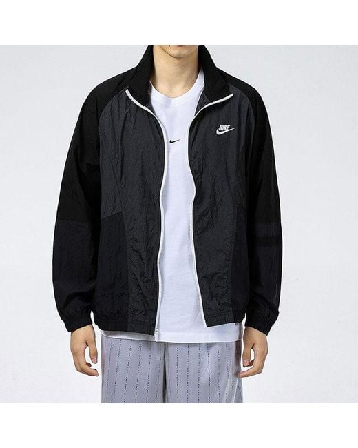 Nike Blue As Sportswear Trend Ul Jkt Jacket Anthracite for men
