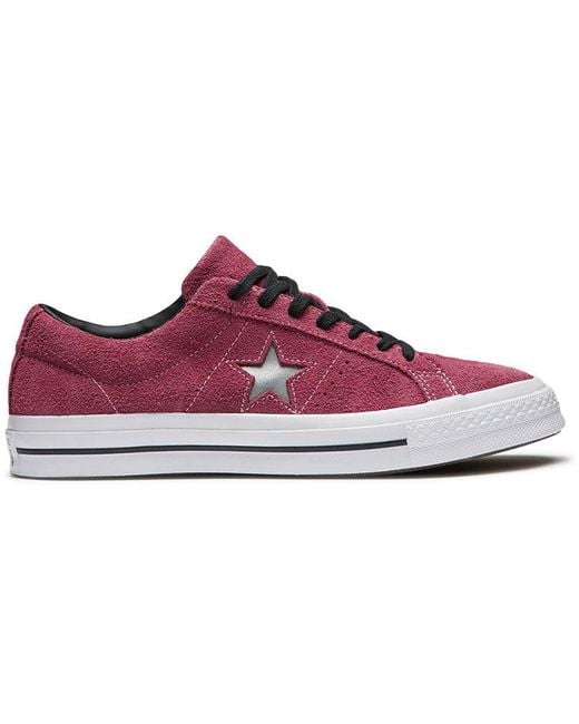 Converse Red One Star Low Top Rose for men