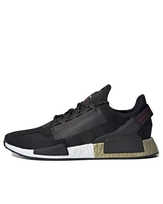 Adidas Black Nmd_R1 V2 'Metallic' for men