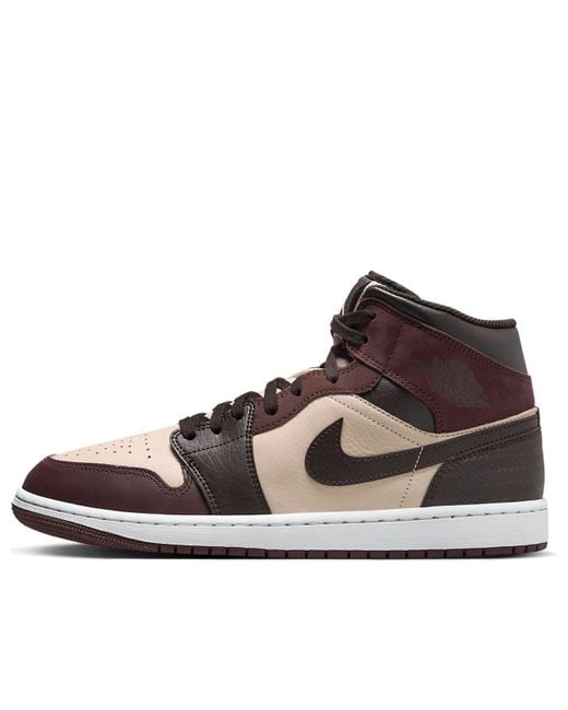 Nike Brown 1 Mid Se 'Paris Ymca' for men