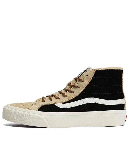 Vans Black Sk8-Hi 38 Decon Vr3 Sf Sherpa for men