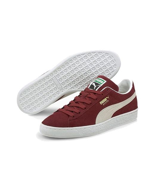 PUMA Brown Suede Classic 21 'Cabernet' for men