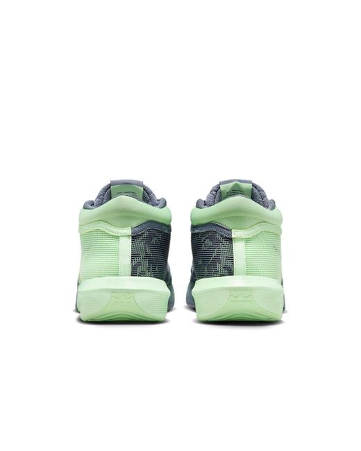 Nike Green Lebron Witness 8 Glow' for men