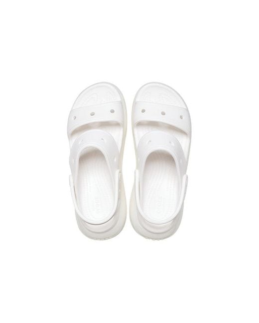 CROCSTM White Classic Mega Crush Sandals Eu 45-46