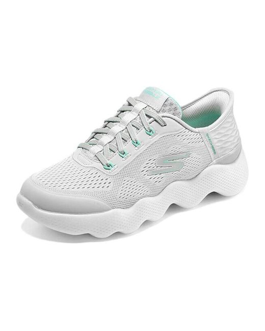 Skechers White (Wmns) Go Walk Massage Fit Aqua'