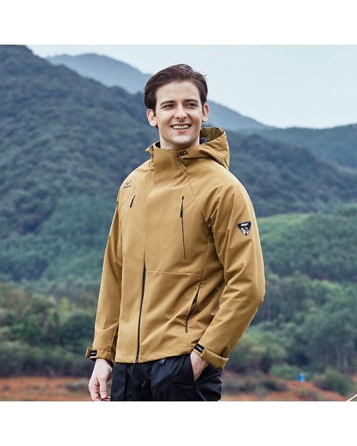 Mizuno Green Windbreaker Jacket for men